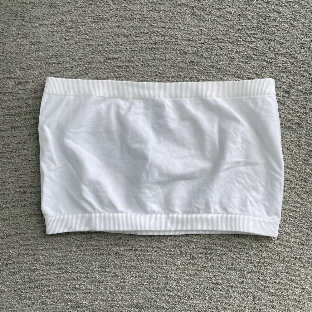Nic and Jo White Seamless Bandeau